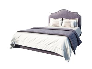 Кровать с фигурным изголовьем Violetta